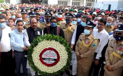 বগুড়ায় যথাযোগ্য মর্যাদায় 
জাতীয় শোক দিবস পালন