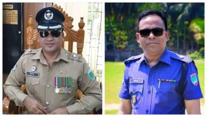 বগুড়ায় একদিনেই দুই
থানার ওসিকে বদলী

