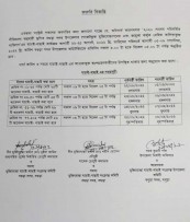 বগুড়ায় ৫ সেপ্টেম্বর শুরু হচ্ছে স্থগিত 
গেজেটভুক্ত মুক্তিযোদ্ধাদের যাচাই বাছাই