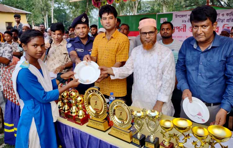 দুপচাঁচিয়ায় ৪৯তম গ্রীষ্মকালীন জাতীয় ক্রীড়া প্রতিযোগিতার সমাপনী ও পুরস্কার বিতরণী