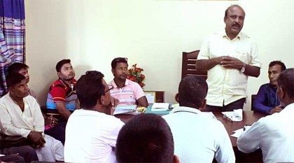 নন্দীগ্রামে দুর্গাপূজা উদযাপনে প্রস্তুতিমূলক সভা অনুষ্ঠিত