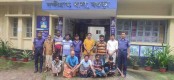 নন্দীগ্রামে থানা পুলিশের অভিযানে আটক ১০