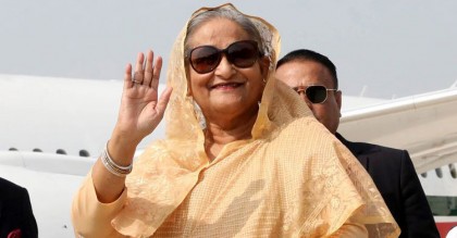 লন্ডন ও নিউইয়র্কের উদ্দেশ্যে ঢাকা ছাড়লেন প্রধানমন্ত্রী
