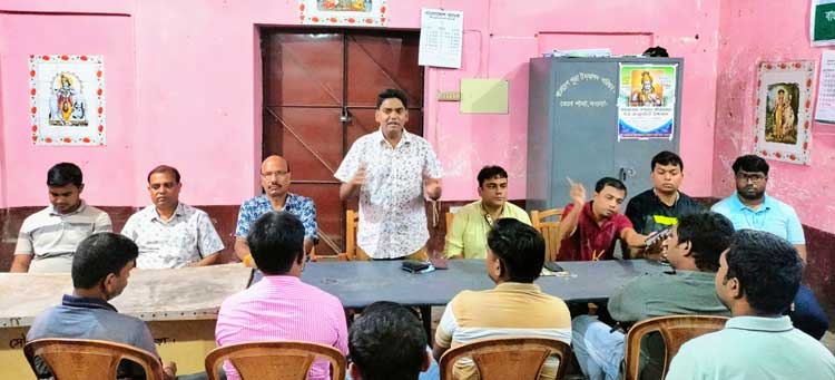 দূর্গা পূজায় মন্দিরের নিরাপত্তা নিশ্চিতে
সচেতন থাকতে হবে হবে-পরিমল প্রসাদ