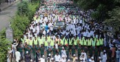 ঈদে মিলাদুন্নবী (সা.) উপলক্ষে রাজধানীতে জশনে জুলুস
