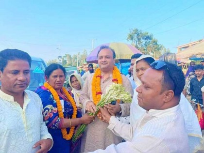 জেলা পরিষদ নির্বাচনে সংরক্ষিত আসনে কাজিপুরের জুঁই পারভীন বিপুল ভোটে নির্বাচিত 