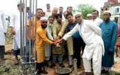দুপচাঁচিয়া মেইল বাসস্ট্যান্ডে আহলে  হাদীস কেন্দ্রীয় জামে মসজিদের ভিত্তিপ্রস্তর স্থাপন