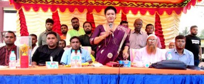 তালোড়ায় বঙ্গবন্ধু ফুটবল টুর্ণামেণ্টের ১ম রাউন্ডের ২য় ম্যাচ খেলার উদ্বোধন