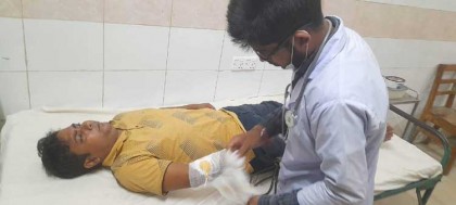 কাজিপুরের যুবলীগ নেতা পারভেজ তালুকদার সন্ত্রাসী হামলায় আহত