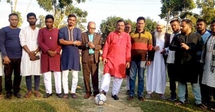 তালোড়ায় বঙ্গবন্ধু ফুটবল টুর্ণামেন্টের দ্বিতীয় রাউন্ডের প্রথম ম্যাচের উদ্বোধন