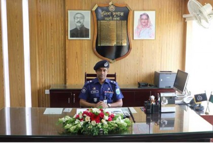রাজশাহী বিভাগে শ্রেষ্ঠ নির্বাচিত হলেন পুলিশ সুপার রাশিদুল হক
