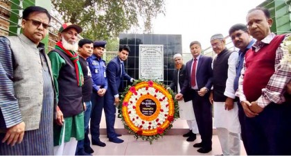 দুপচাঁচিয়ায় বধ্যভূমি ও গণকবরে পুষ্পমাল্য অর্পণ ও দোয়া অনুষ্ঠিত