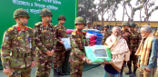 বগুড়ায় শীতার্ত মানুষের মাঝে
সেনাবাহিনীর শীতবস্ত্র বিতরণ