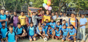 শাজাহানপুরে গোহাইলে শেখ ফজলুল 
হক মণি ফুটবল টুর্নামেন্টের উদ্বোধন