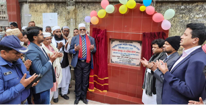 ধুনটে নবনির্মিত মডেল মসজিদের উদ্বোধন