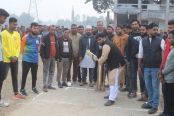 শাজাহানপুরে ক্রিকেট টুর্নামেন্টের উদ্বোধন