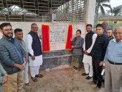 শিবগঞ্জে মধুগঞ্জেশ্বরী কালী মাতা
 মন্দিরের উন্নয়ন কাজের উদ্বোধন  