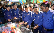 বগুড়ায় বাড়ছে ছুরিকাঘাতের 
ঘটনাঃ চাকু বিক্রি বন্ধে পুলিশের অভিযান