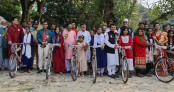 ধুনটে শিক্ষার্থীদের মাঝে বাইসাইকেল বিতরণ
