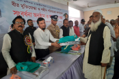 স্বাধীনতা দিবসে জয়পুরহাটে ২৮০ বীর  মুক্তিযোদ্ধাকে সংবর্ধনা