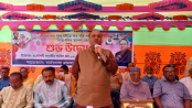 কাজিপুরে সড়ক নির্মাণের ভিত্তিপ্রস্তর স্থাপন