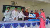 শাজাহানপুরে ৫০টি প্রাথমিক বিদ্যালয়ে ল্যাপটপ বিতরণ