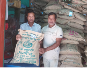 নন্দীগ্রামে কৃষক পর্যায়ে সরকারি রেটে  ধানের বীজ বিক্রয়  শুরু
