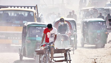 বায়ুদূষণের শীর্ষে ঢাকা, দ্বিতীয় দুবাই