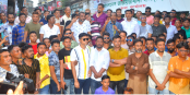 তারেক-জোবাইদার বিরুদ্ধে রায়ের প্রতিবাদে
বগুড়ায় বিক্ষোভ মিছিল ও সমাবেশ 