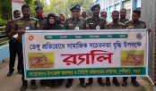 নন্দীগ্রামে ডেঙ্গু প্রতিরোধে সামাজিক সচেতনতা বৃদ্ধির লক্ষ্যে র‌্যালি ও লিফলেট বিতরণ