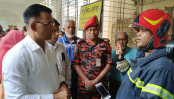বগুড়া জেলা প্রশাসক কার্যালয়ের রেকর্ডরুমে
আগুন: পুরাতন অনেক নথিপত্র ভস্মীভূত