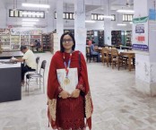 সহকারী জজ নিয়োগ পরীক্ষায় প্রথম হলেন
রাবি'র মেধাবী শিক্ষার্থী নুসরাত জেরিন জেনি
