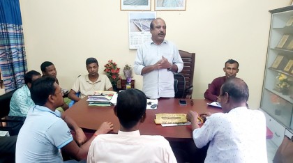 নন্দীগ্রামে শান্তিপূর্ণভাবে দুর্গাপূজা উদযাপন উপলক্ষে প্রস্তুতিমূলক সভা