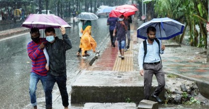 সোমবার থেকে বৃষ্টি আরও বাড়তে পারে
