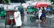 বৃষ্টি অব্যাহত থাকতে পারে, ৩ নম্বর সতর্ক সংকেত বহাল
