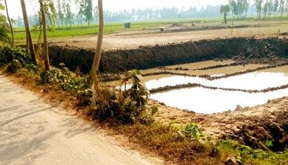 গাবতলীতে অবৈধভাবে মাটি 
খনন বন্ধ করতে অভিযোগ 