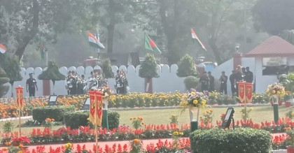 কলকাতায় সাড়ম্বরে বাংলাদেশের বিজয় দিবস উদযাপন ভারতীয় সেনাবাহিনীর
