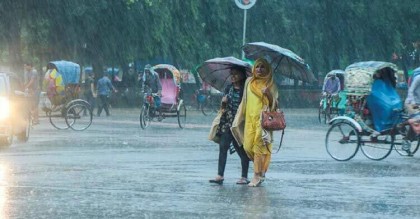 বৃষ্টি কমে ফের বাড়বে
