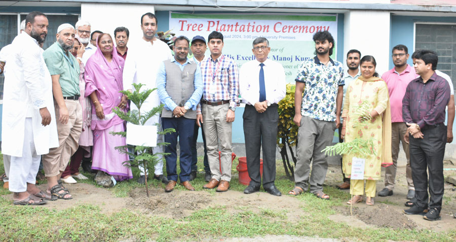 পুণ্ড্র ইউনিভার্সিটি পরিদর্শন করলেন ভারতীয় সহকারী হাইকমিশনার