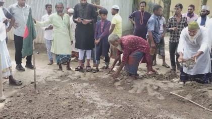 সাঘাটায় বৈষম্যবিরোধী ছাত্র আন্দোলনে সিটি ইউনিভার্সিটির শিক্ষার্থী সজলের লাশ দাফন