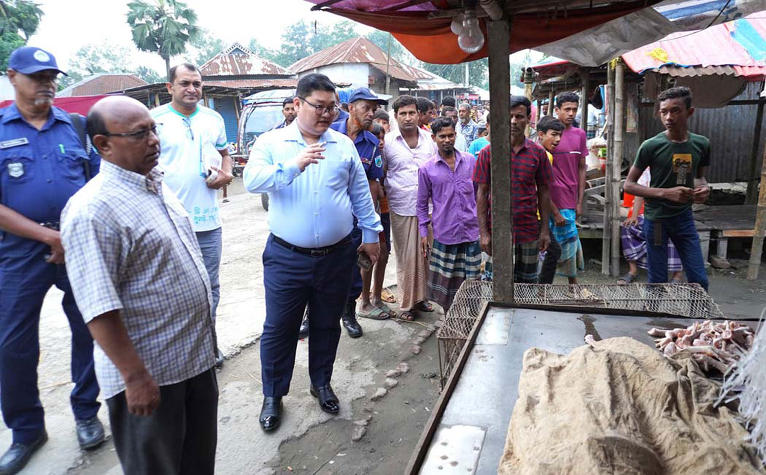 ধুনটের জোড়শিমুল বাজারে দুই ব্যবসায়ীর জরিমানা