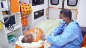 অসুস্থ আবু সাঈদের বাবাকে হেলিকপ্টারে ঢাকায় স্থানান্তর