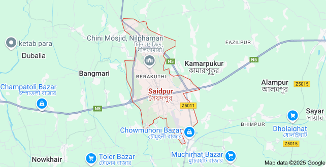 স্বরাষ্ট্র উপদেষ্টার নির্দেশনায় সৈয়দপুরে ১২ ঘণ্টায় আওয়ামী লীগের ৭ নেতা-কর্মী গ্রেফতার