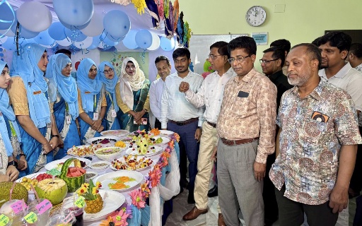ব্যতিক্রমী আয়োজনে বগুড়ায় কম্বাইন্ড নার্সিং ইনস্টিটিউটে ফুড ফেয়ার অনুষ্ঠিত