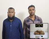 যমুনা সেতু পশ্চিম থানা এলাকায় র‍্যাব-১২-এর অভিযানে ১০ কেজি গাঁজাসহ দুই মাদক ব্যবসায়ী গ্রেফতার