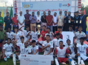 বগুড়ার শিরোপা জয়ের উল্লাস, রাজশাহীকে হারিয়ে অনূর্ধ্ব-১৫ ফুটবল চ্যাম্পিয়ন