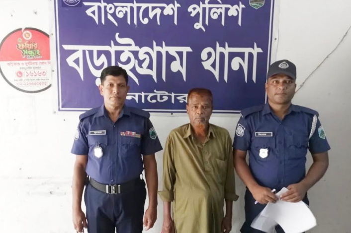 আট বছর বয়সী এক শিশুকে ধর্ষণ চেষ্টার অভিযোগে বৃদ্ধ গ্রেফতার