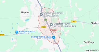 শেরপুরে ঘুগা বটতলায় ফুটব্রীজ স্থাপনের জন্য সভা