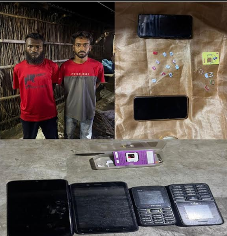 সিংড়ায় সেনাবাহিনীর অভিযানে দুই ইমো হ্যাকার আটক