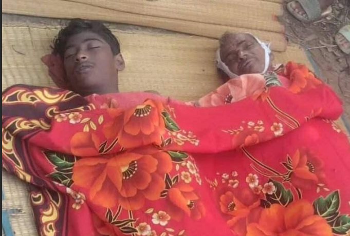 নিয়ামতপুরে নাতির লাশ দেখে স্ট্রোকে দাদার মৃত্যু